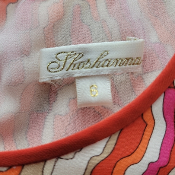 SHOSHANNA SILK DRESS, SIZE 6 - Picture 3 of 7